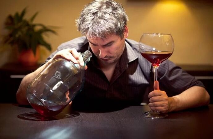 Drunken man